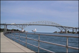 Sarnia Canada : Marine Drive West St.