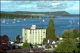 Nanaimo Canada : Nanaimo Harbour 