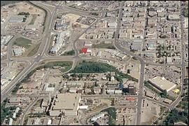 Red Deer Canada Air Photo