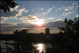 Gatineau Canada : Sunset